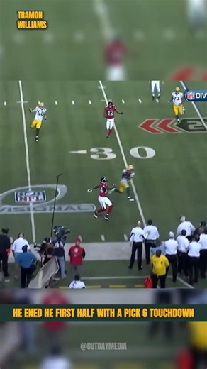 Tramon Williams Pick Six vs Matt Ryan to End the Half! 🔥