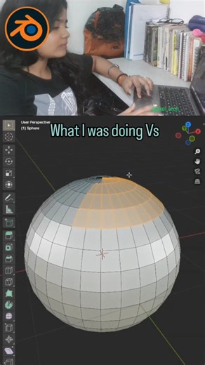 Archna on Instagram: "Starting small ♡ . Follow @pixel_arch_ . Like comment share . . 3D blended design, Blender addons, modeling, sculpting, rendering, textures, shaders, animation, rigging, motion graphics, digital art, creative process, design tips, tutorial, Blender community #3DBlendedDesign #BlenderAddons #Modeling #Sculpting #Rendering #Textures #Shaders #Animation #Rigging #MotionGraphics #DigitalArt #CreativeProcess #DesignTips #BlenderTutorial #BlenderCommunity"