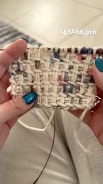 Chanel-inspired knitting pattern