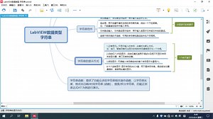 LabVIEW8：字符串数据类型的作用、控件类型、显示方式等