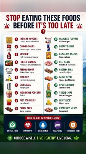 22 Processed Foods to Limit for Better Health (What the Evidence Says)