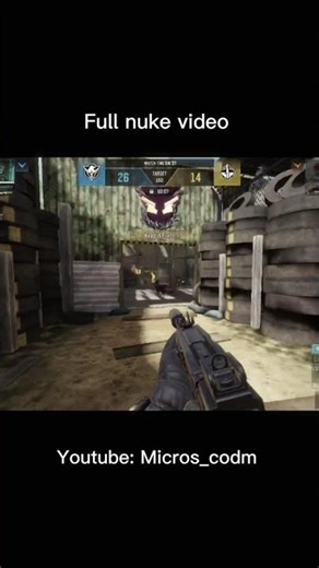 old meta nuke 😈 #codmobile