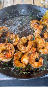 267K views · 10K reactions | Garlic shrimp | Miguels cookingwithfire | Facebook