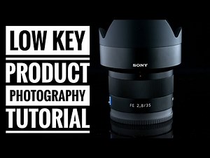 Beginners how to: Low key product photography.