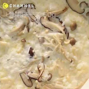 きざみにんにく ガーリックチキン／きのこのリゾット