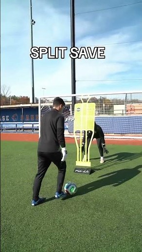 Goalkeeper Breakaway Drill 🧤⚽️ Here’s a goalkeeper drill to make more breakaway saves, just like