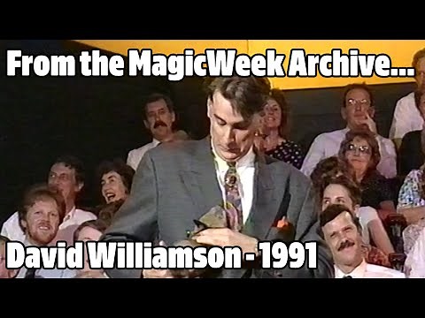 David Williamson & Rocky Raccoon - Magician - Magic Comedy Hour - 1991