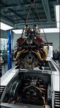 Abandoned Countach Comes Back to Life! 😱✨ #carrestoration #beforeandafter #shorts