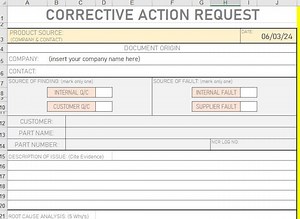 ISO 9001 2015 CORRECTIVE ACTION Template With Log and Procedure - Section 10.2 - Etsy Australia