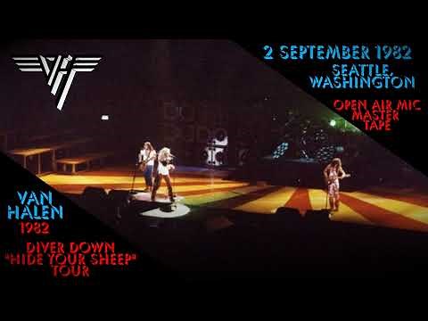 Van Halen - 2 September 1982 - Seattle Center Coliseum, Seattle, Washington [Open Air Mic]