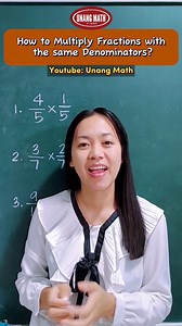 3.8K views · 139 reactions | Multiplying Fractions with different denominators #math #fractions #mathtutor #MultiplyingFractions | Unang Math | Facebook