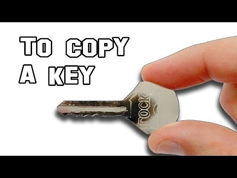 How to make an emergency key - Copy Key
