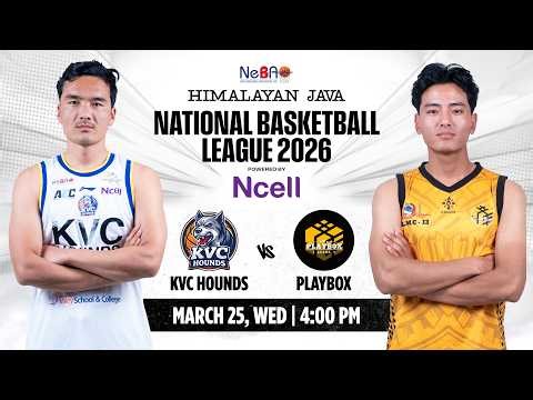 KVC HOUNDS VS PLAYBOX || MATCH - 31 || HIMALAYAN JAVA NATIONAL BASKETBALL LEAGUE 2026 ||