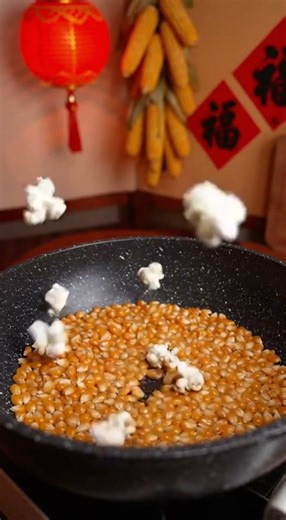 Food Popcorn 3-in-1 Popcorn Homemade Popcorn Easy Snack Hack #popcorn #snacktime #homemade