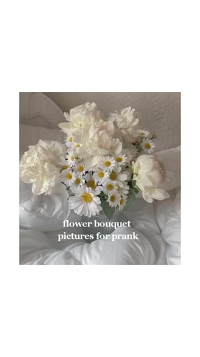 Flower Bouquet Prank Pictures for Friends