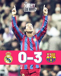 92K views · 1K reactions | The incredible story behind FC Barcelona's 3-0 win over Real Madrid in 2005  | Soccer Stories | Facebook