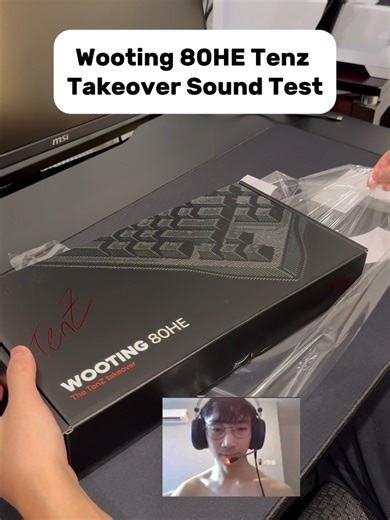 Wooting 80HE Tenz Takeover: Typing Test Insights