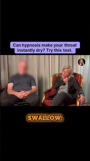 INSTANT Throat Dryness: Did This Hypnotist Succeed? You Won't Believe the Result!