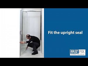Triton Fast Fix Pivot Shower Door in Recess Installation Guide | Screwfix