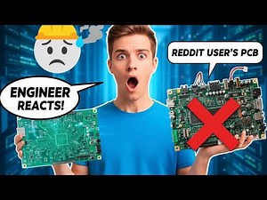 Let's Review Reddit Designs #3 - ATSAM Microcontroller PCB