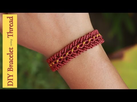 DIY Bracelet | How To Make Thread Bracelets At Home | Creation&you