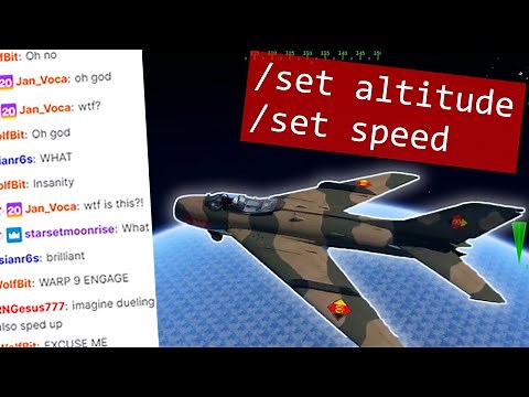 Testing The Hidden Dev Console In War Thunder