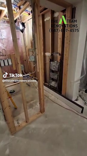 Brand new basement bathroom — built from the ground up and ready to wow. #BasementBathroom #GTARenovations #TorontoContractor #HomeRenovationToronto #BathroomBuild #BeforeAndAfter #TorontoHomes #CustomRenovation