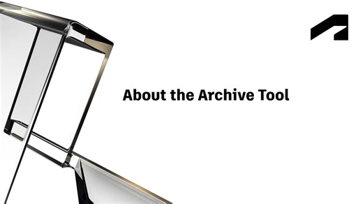 About the Archive tool | Autodesk