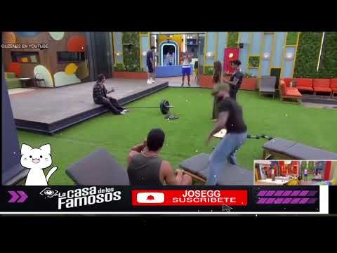Fabio explodes at Luis Coronel and mocks him! The House of the Famous 6 Live