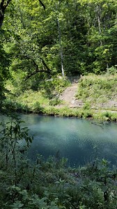 Just before you get to the top of Mirror Lake Falls at Blanchard Springs #Arkansas #findyourhappy #hike #exploremore | ArkansasWanderer