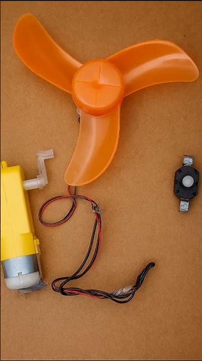 Generating Electricity by Spinning a Generator Module to Run a 12V Fan