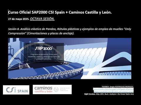 CHARLA 8 Buckling analysis + Pdelta + Nonlinear static + foundations + base plate