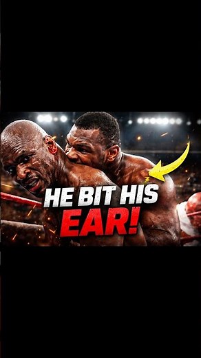 Mike Tyson Went Too Far 😳 The Ear Bite That Changed Boxing Forever 🤯