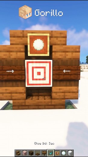 Gorillo | Snowball Minigame🎯 Full build hacks video on YouTube! Shaders: Complementary Texture: Default —————————————————————————— #minecraft... | Instagram