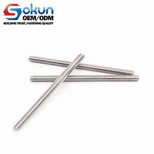 [Hot Item] Premium Stainless Steel Threaded Rods for M8 and M10 Fastening