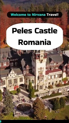 Inside Peles Castle Romania 🇷🇴 | Europe's Most Stunning Royal Castle in the Carpathians #shorts
