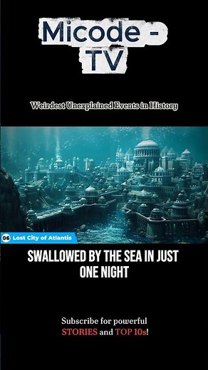 The Lost City of Atlantis: The Most Mysterious Discovery in History 🌊