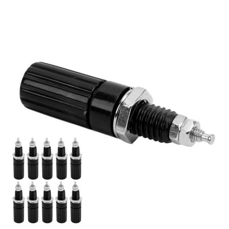 Banana 10Pcs M3 Terminal 4mm Banana Jack Socket Screw Panel Jack Terminal Plug for Electronic Equipment - Walmart.ca