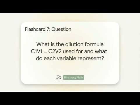 FLASHCARD : PTCB EXAM GENERAL FLASH CARDS-1
