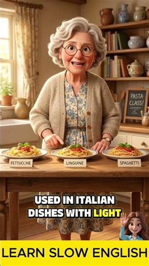 Learn Pasta Vocabulary in English | Common Pasta Names