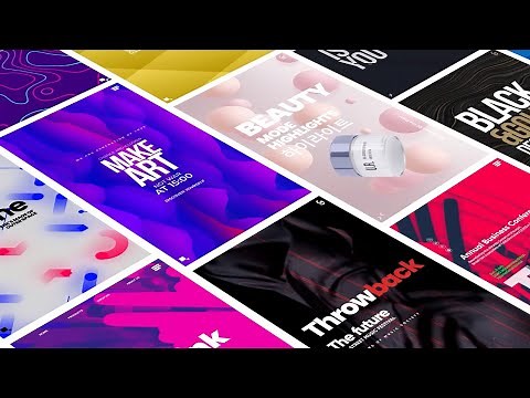 Animated Background for Motion Poster - After Effects & Premiere Pro Template