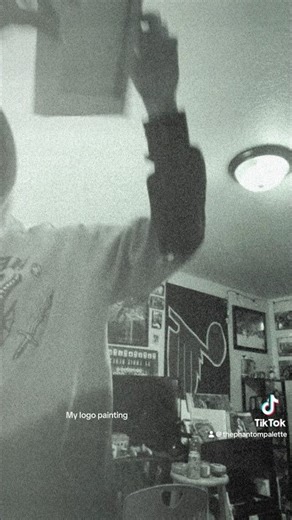 Logo paint #artist #painting #ghost #phantom #art