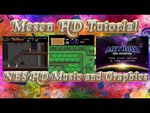 Mesen HDpacks Getting Started Tutorial (learn to patch NES HDpack roms and play on Mesen emulator)