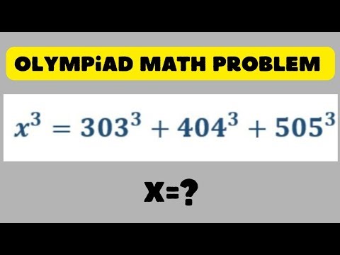 Olympiad Math Problem |Step by step solution