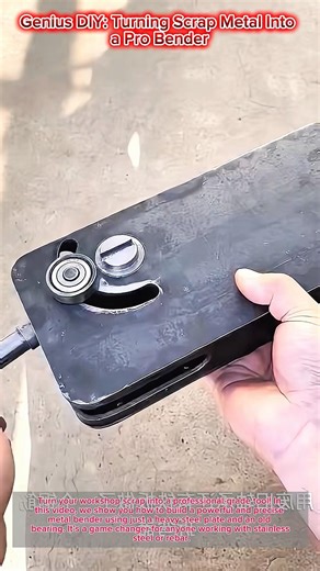 Genius DIY: Turning Scrap Metal Into a Pro Bender