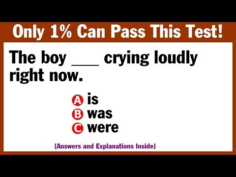 Only 1% Can Pass This Grammar Test!