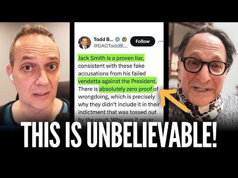Todd Blanche’s Jaw-Dropping Ethics Violation (w/ Andrew Weissmann) | Illegal News