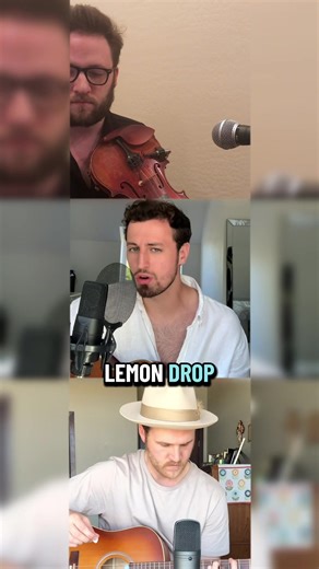 Replying to @Battykattyx 🇬🇧🇪🇺🍉 Lemon Drop was the first song we ever released. Throwing it back to one of our earliest transatlantic performances. We live in three different places, so we often have to get creative when we’re not on tour. Would you like to see more of these? #indiefolk #folk #raynes #livemusic #trio