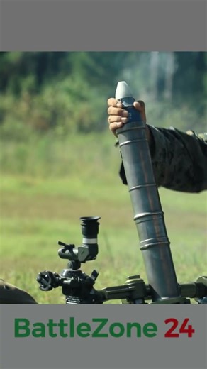 Watch U.S. Marines FIRE a 60mm Mortar — Instant Impact! #military #shorts