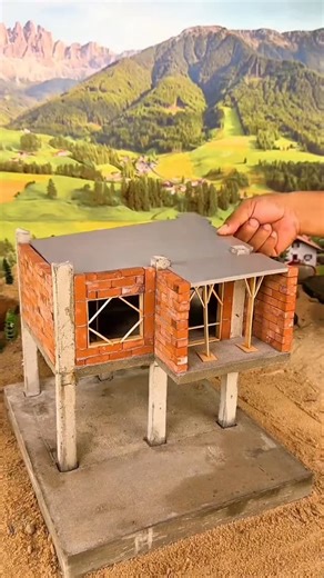 small home on Instagram: "Make your own tiny house kits available link in bio #diycraft #miniature #trendingreels #instadaily"